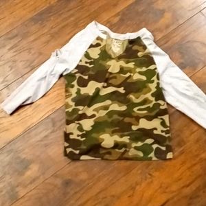 Long Sleeve Camo Tee